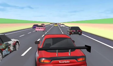 FR Legends Traffic Mod - highway traffic