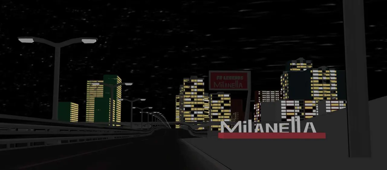 Milanella City Night map mod 0.3.4