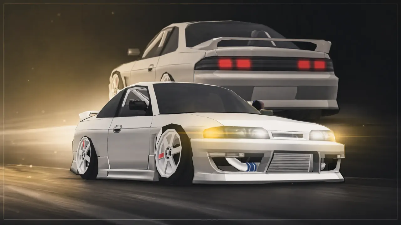 Nissan Silvia S14 Working Lights mod 0.4.7
