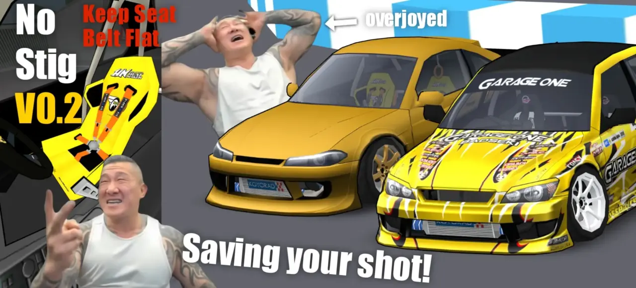 No Stig V0.2 - Keep seat Belt flat