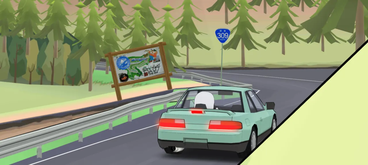 Mizukoshi Touge map mod 0.3.6