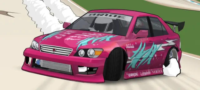 Fast Pink Altezza Drift Livery
