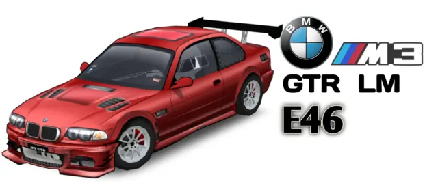 BMW M3 GTR LM (E46) 2001 Livery