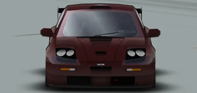 McLaren F1 GTR longtail Livery