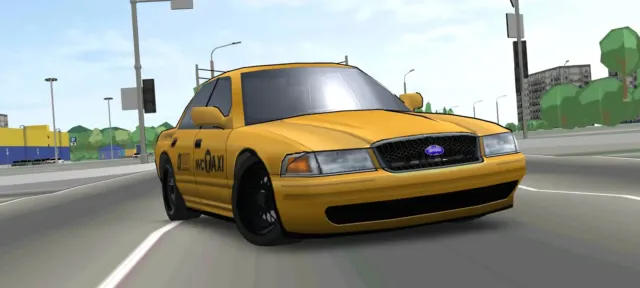 Ford Crown Victoria NYC Taxi