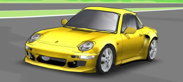 Porsche 911 993 Turbo S Livery