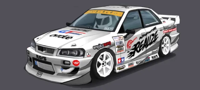 Nissan ER34 Drift