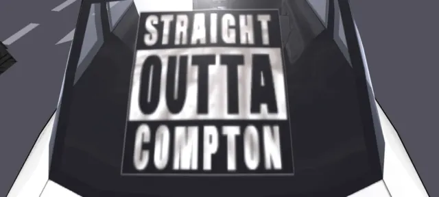Straight Outta Compton Sticker Livery