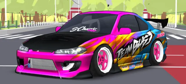 S15 Drift Style Tribal Livery