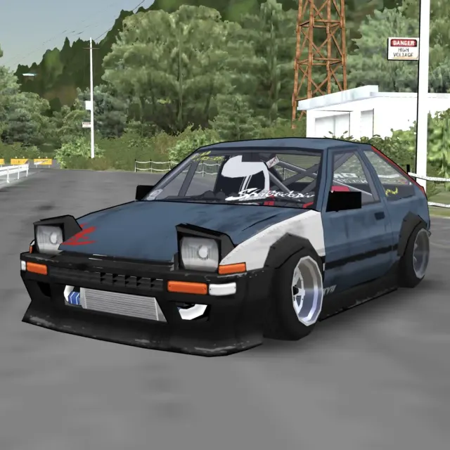 AE86 Blue Missile Livery