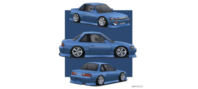 S13 Reshade (Changeable color) Livery
