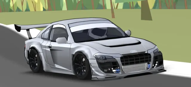 '12 Audi R8 LMS Ultra GT3 Livery
