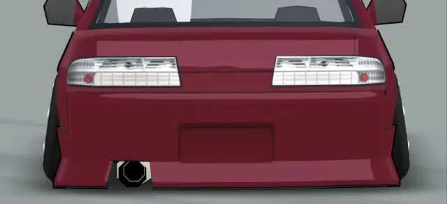 S13 Circuit Sports LED Tail Lights Livery