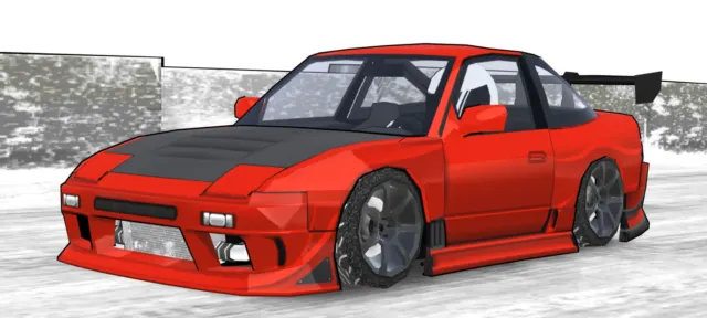 GP Sports 180SX Body Kit Livery