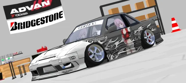 Nissan Silvia S13 VERTEX U.S.A x ONEVIA