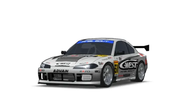 2001 C-West Razo Silvia S15 JGTC Livery