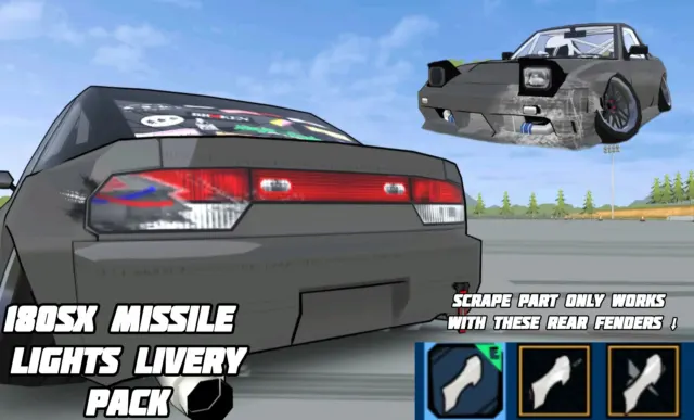 180SX Missile Lights Livery