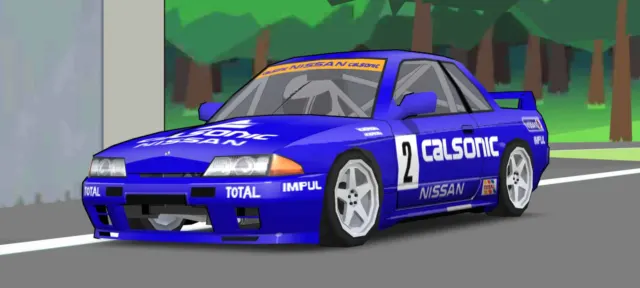Nissan Skyline R32 GTR CALSONIC Group A