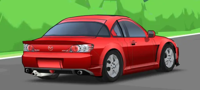 Mazda RX-8 (Type S) Livery