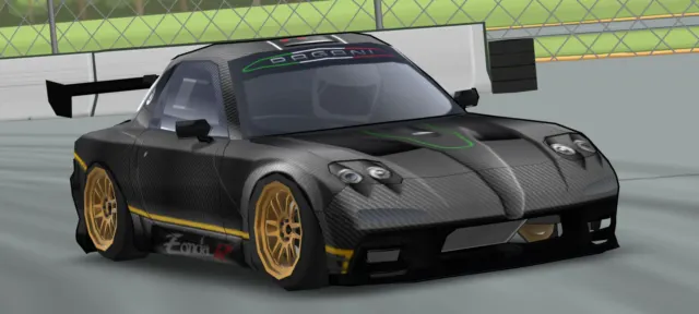 2009 Pagani Zonda R Livery