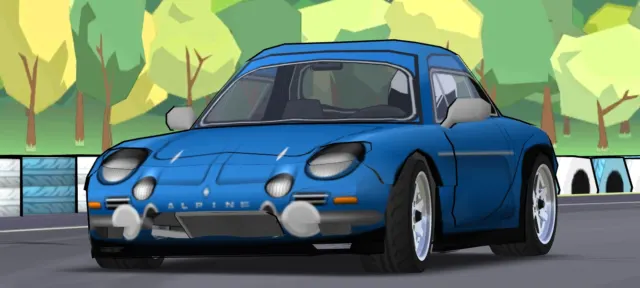 Alpine A110 Rally 1971 Livery