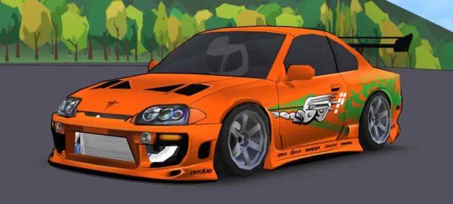 Supra MK4 from Fast and Furious