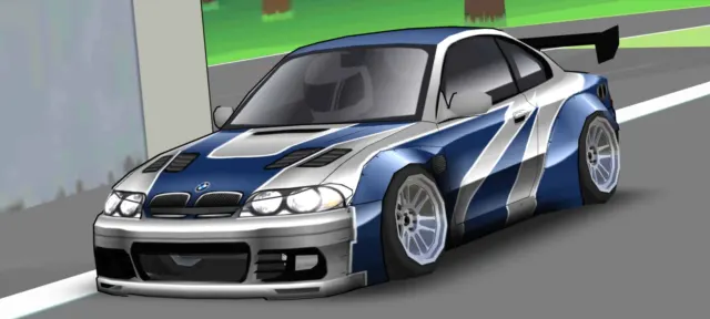 BMW E46 M3 GTR Most Wanted