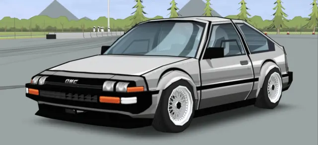 DeLorean DMC Livery