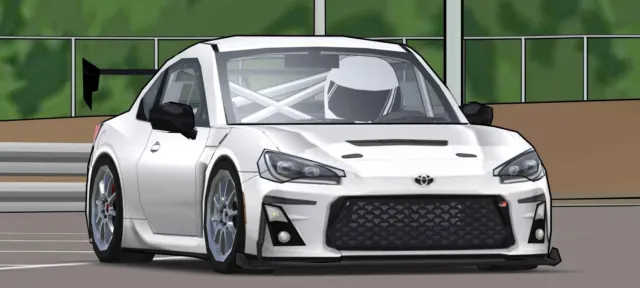 GR86 V2 Tournament Car Livery