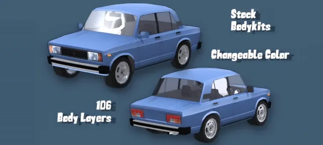 Lada VAZ2105 Stock Shading