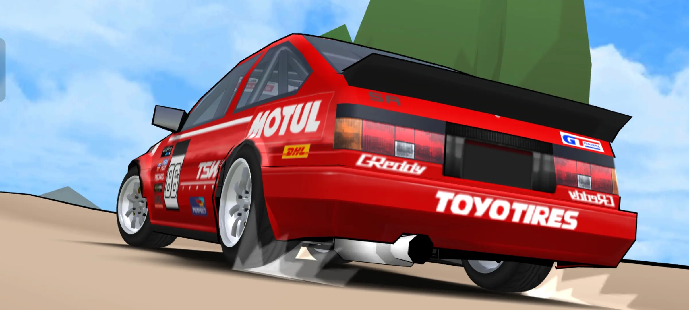 MOTUL Toyota Corolla Trueno AE86 Rally - screenshot 4