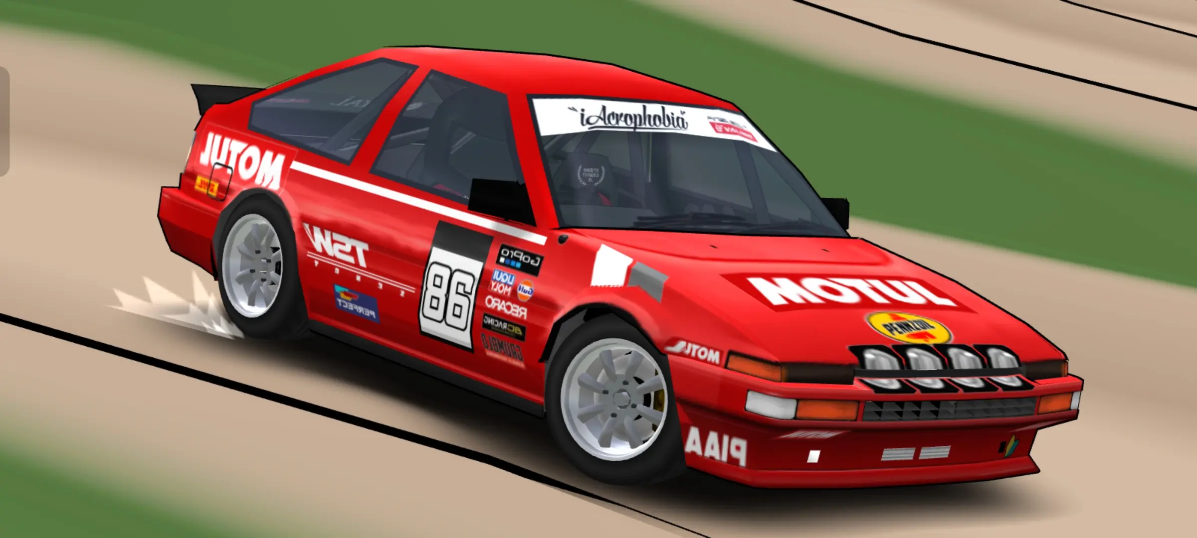 MOTUL Toyota Corolla Trueno AE86 Rally - screenshot 3