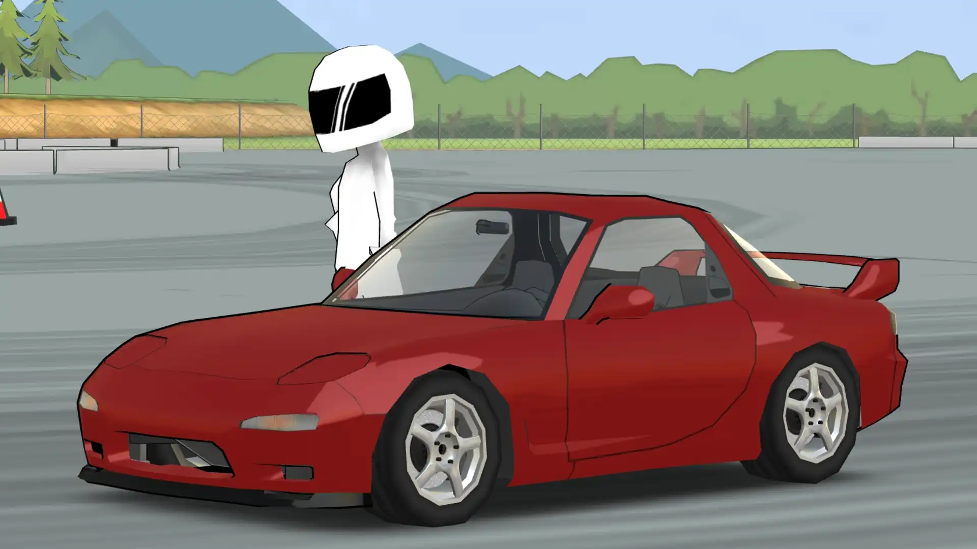 FR Legends FD3S in-game