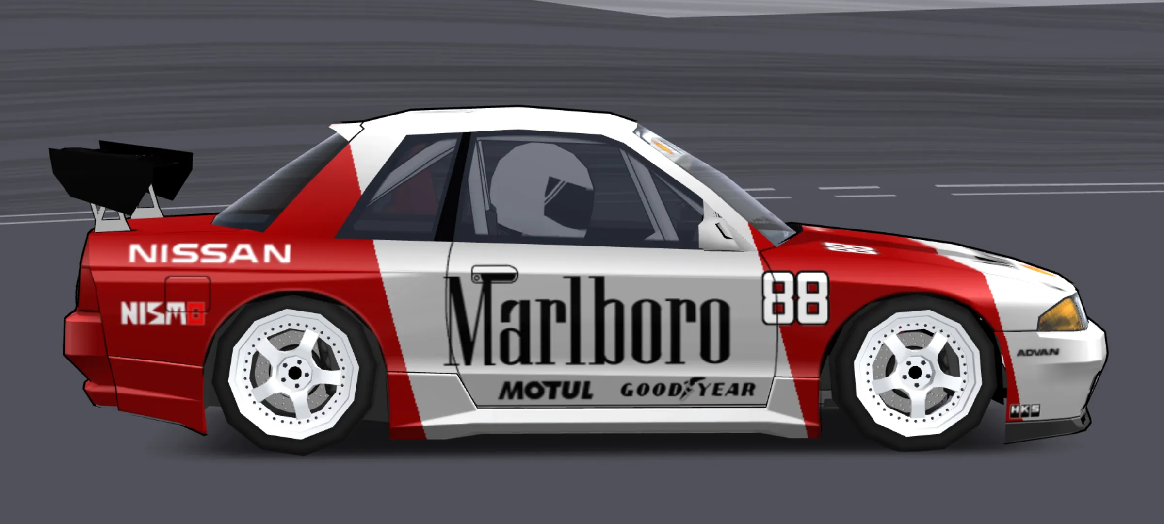 Nissan Skyline BNR32 Marlboro - screenshot 4