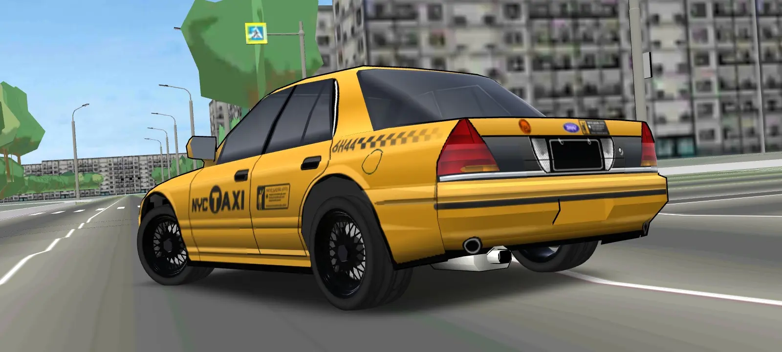 Ford Crown Victoria NYC Taxi - screenshot 4