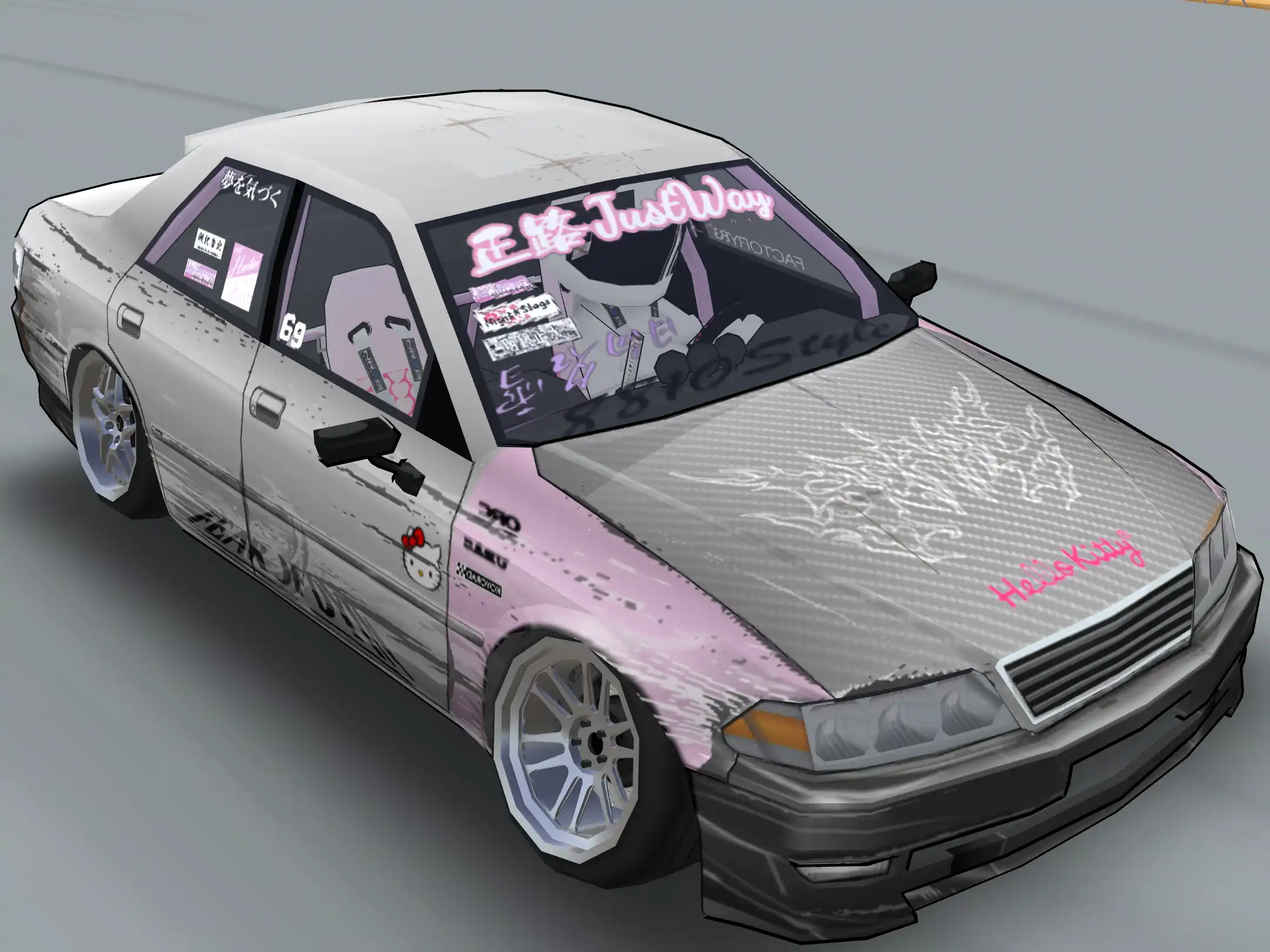 JZX100 Mark ii Hello-Kitty Missile - screenshot 2