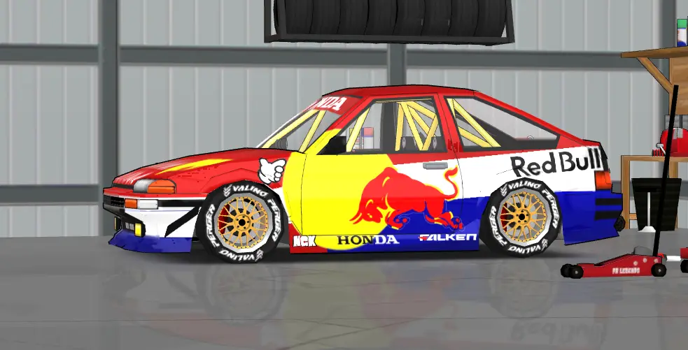 Honda CRX SiR Redbull