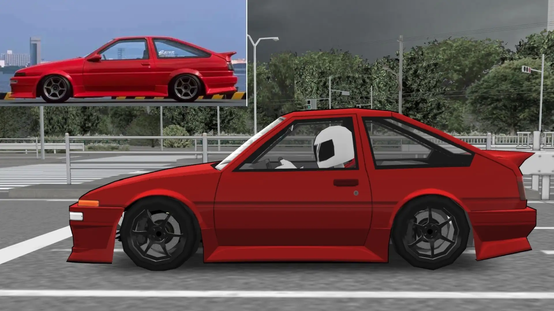 AE86 Vertex body kit reshade - screenshot 6