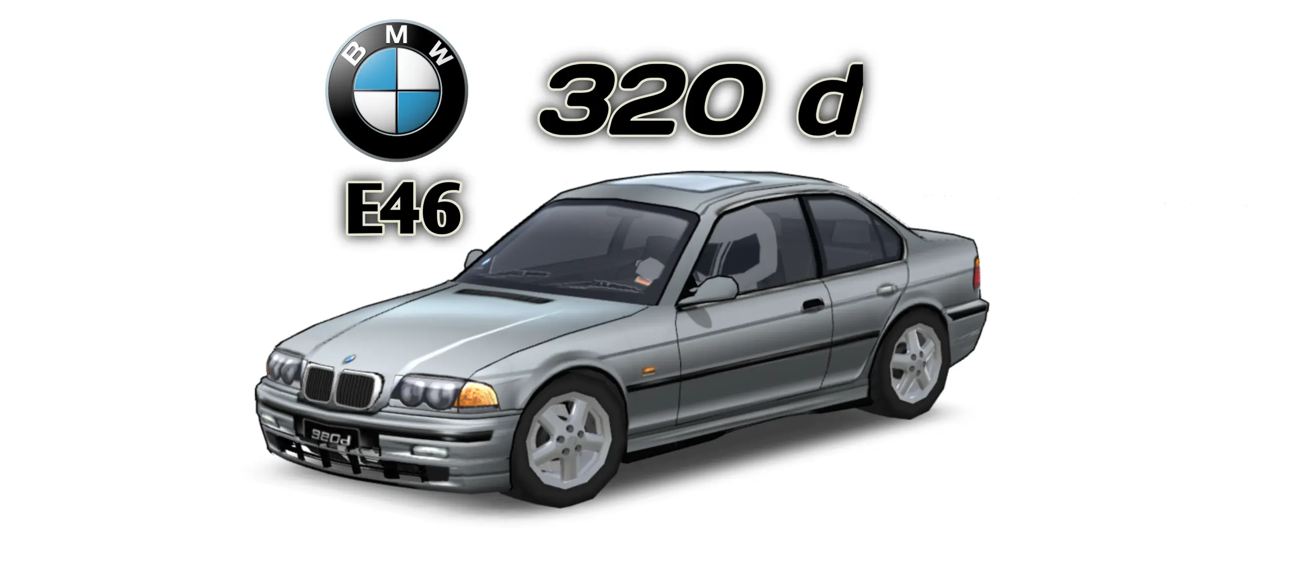 BMW 320d (E46) 1998 Livery - Image 1
