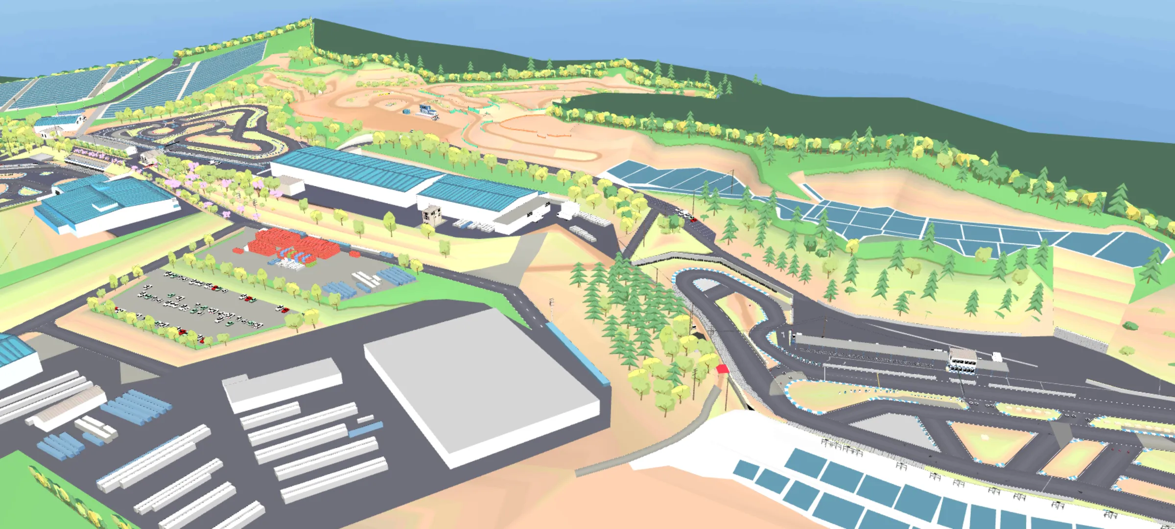 Meihan Sports Land map mod 0.3.6 - screenshot 7