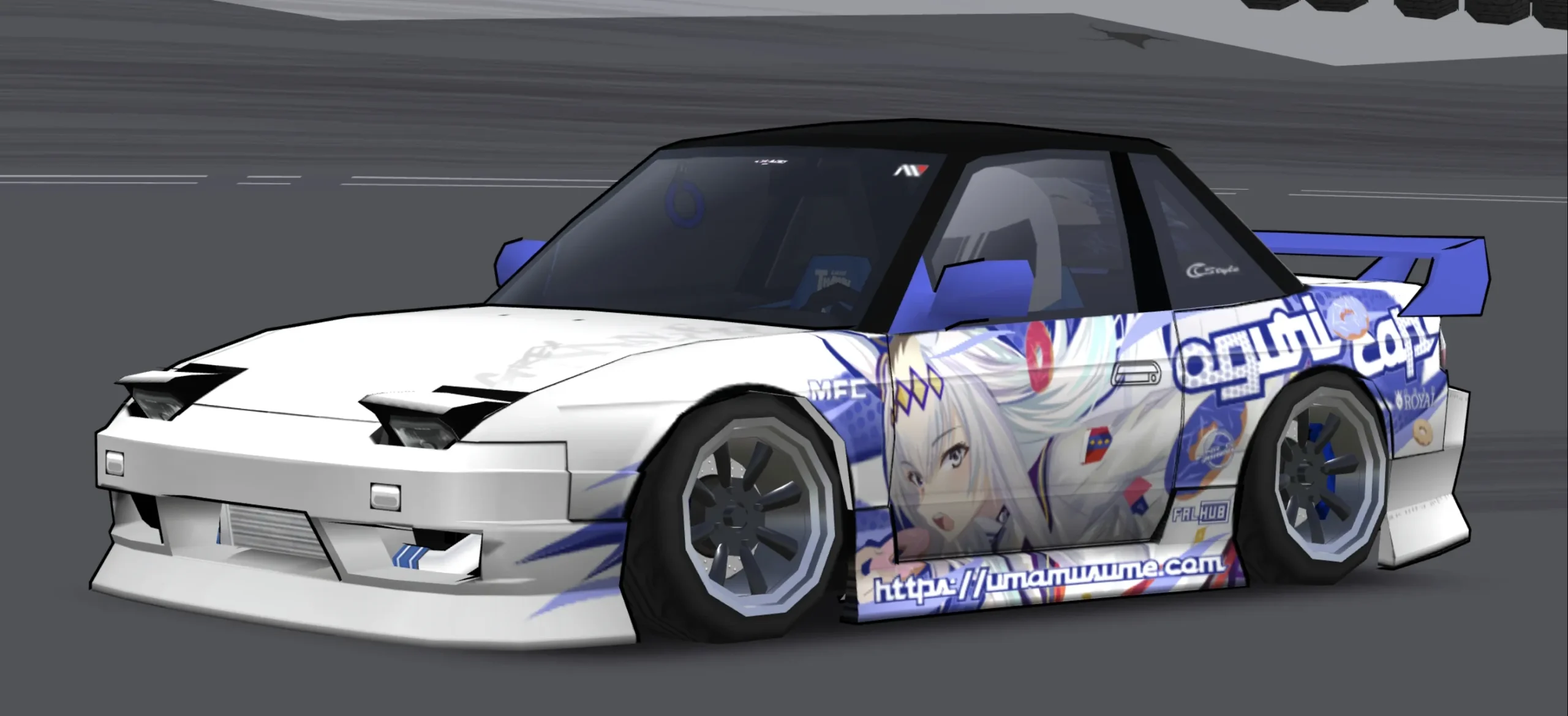S13 Oguri Cap Itasha Livery - Image 1