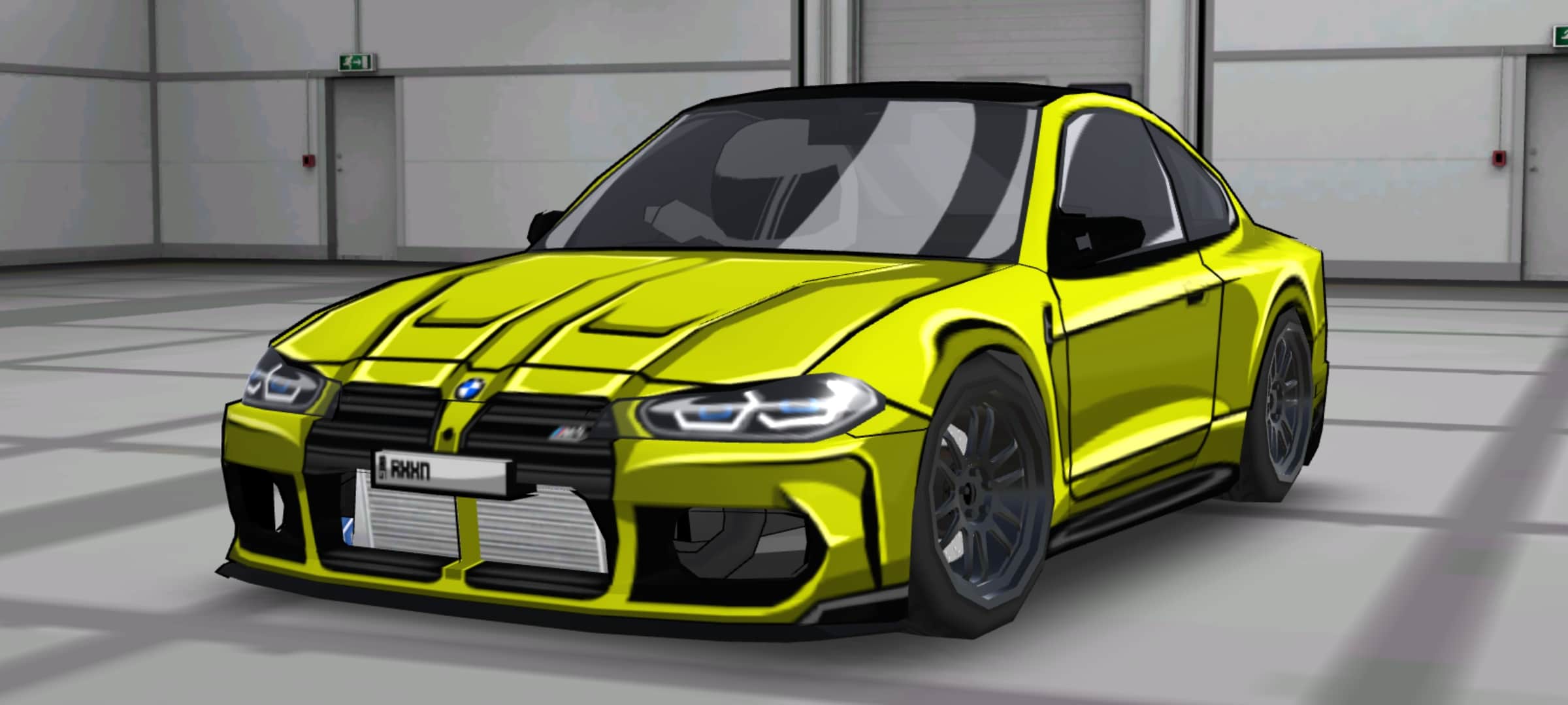 BMW M4 Competition Manga Style Livery