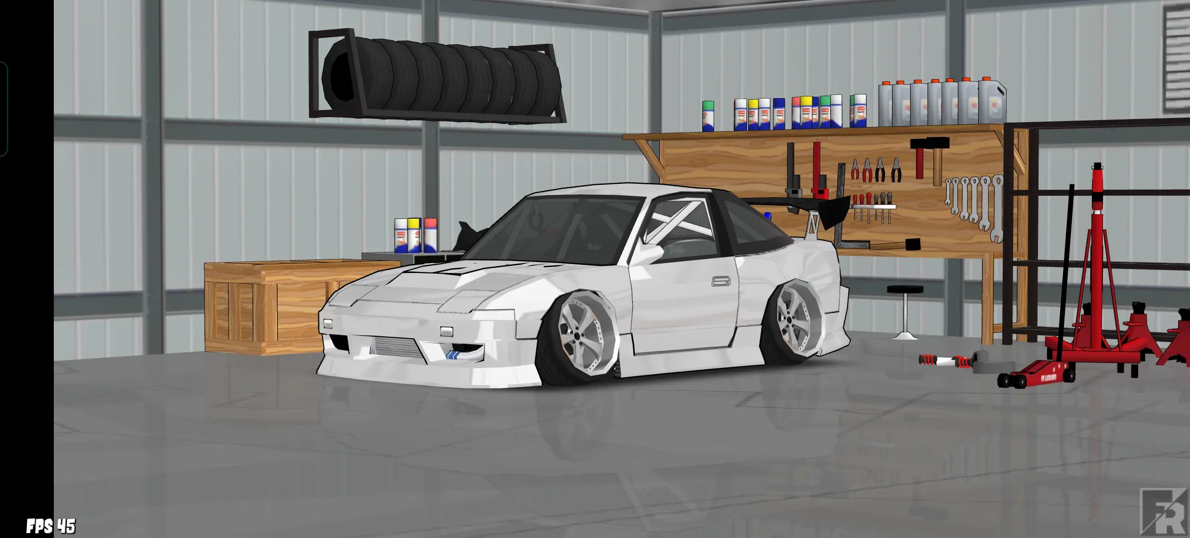 white 180SX