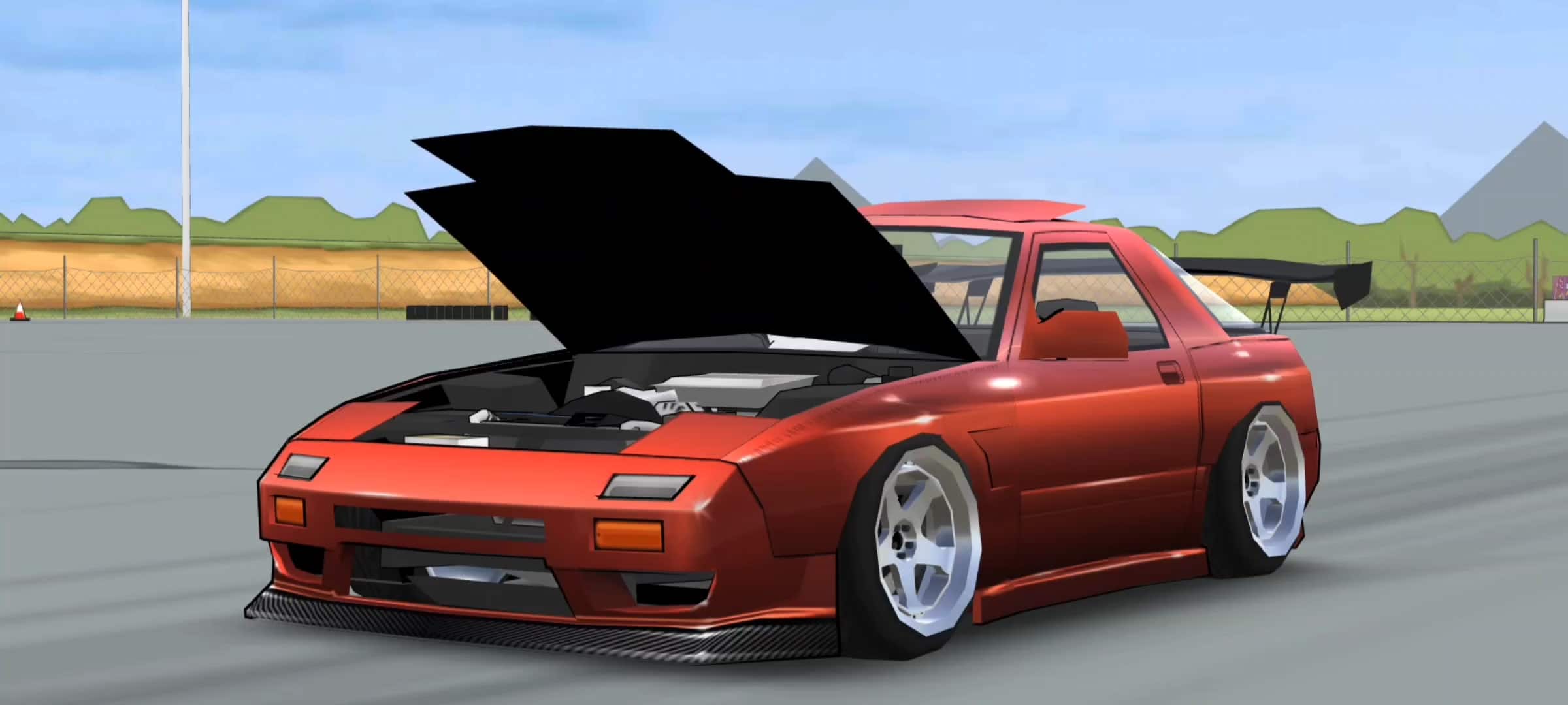 RX7 Adjustable hood mod 0.3.4