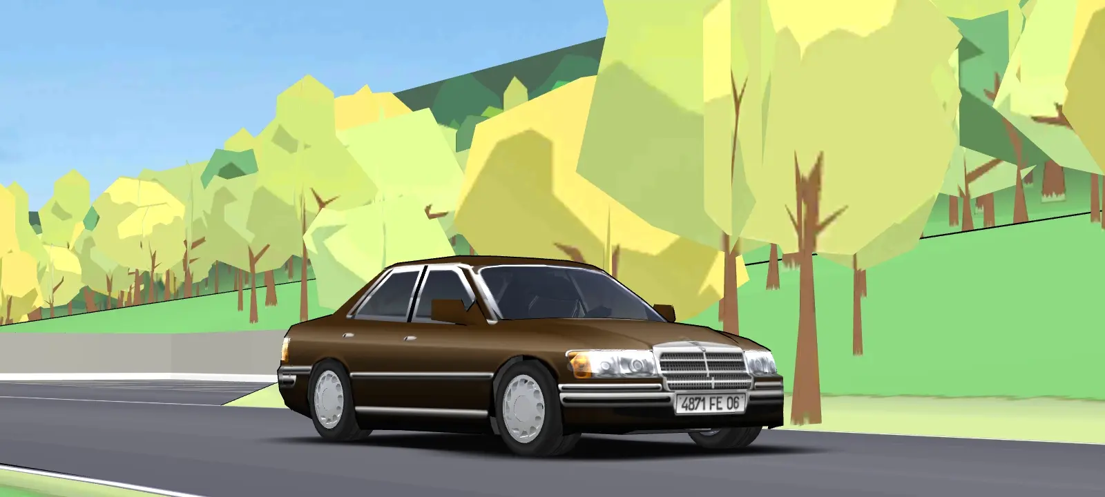 Mercedes 450SE W116 from Ronin - screenshot 3