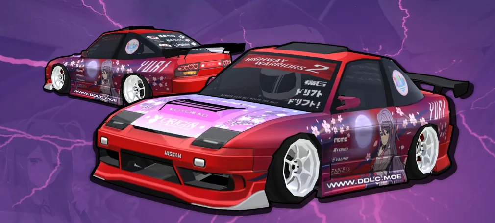 180SX ULTIMATE YURI RACING V1.1 Livery - Image 1