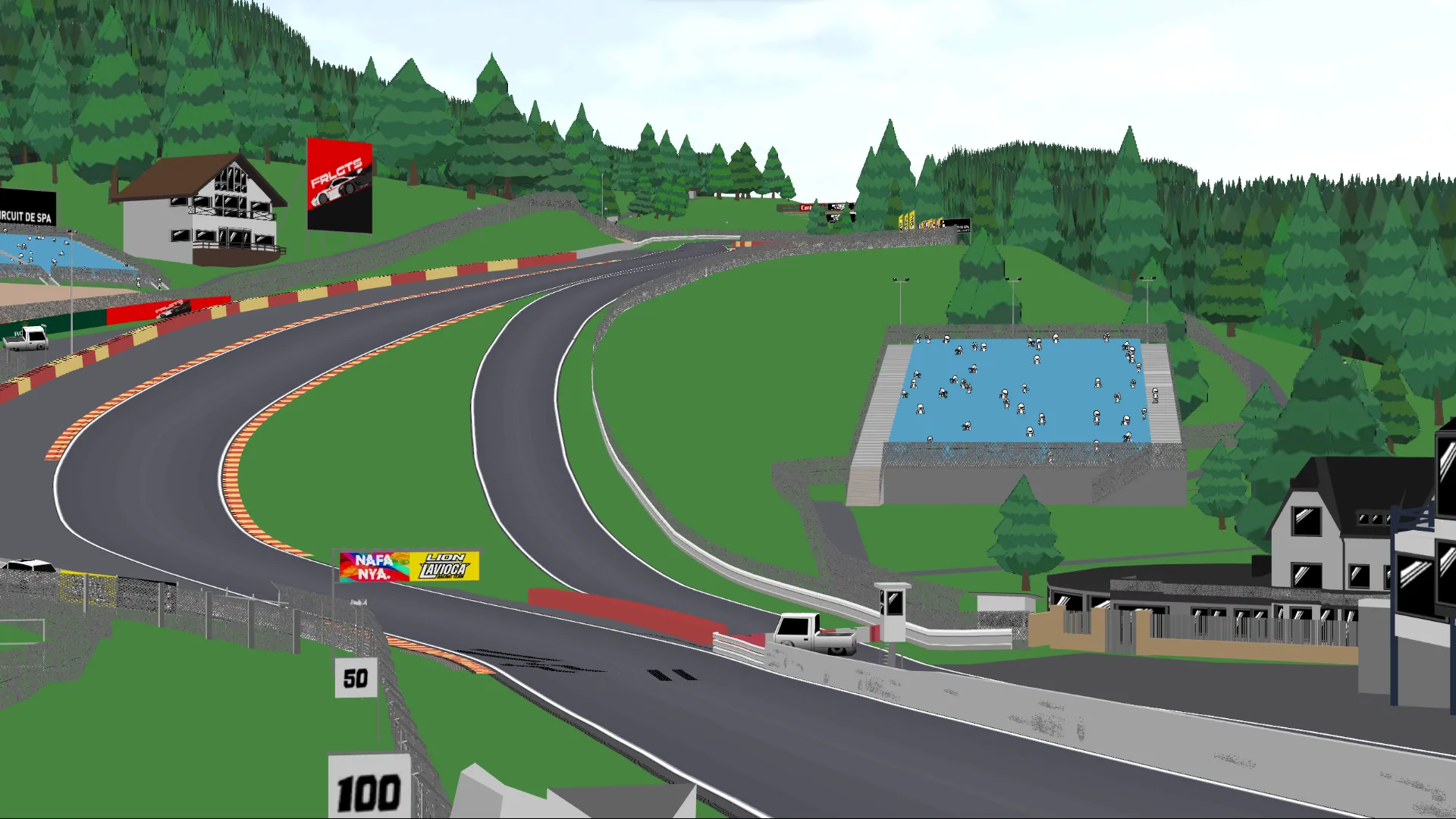 Spa Francorchamps map mod 0.3.6 - screenshot 5