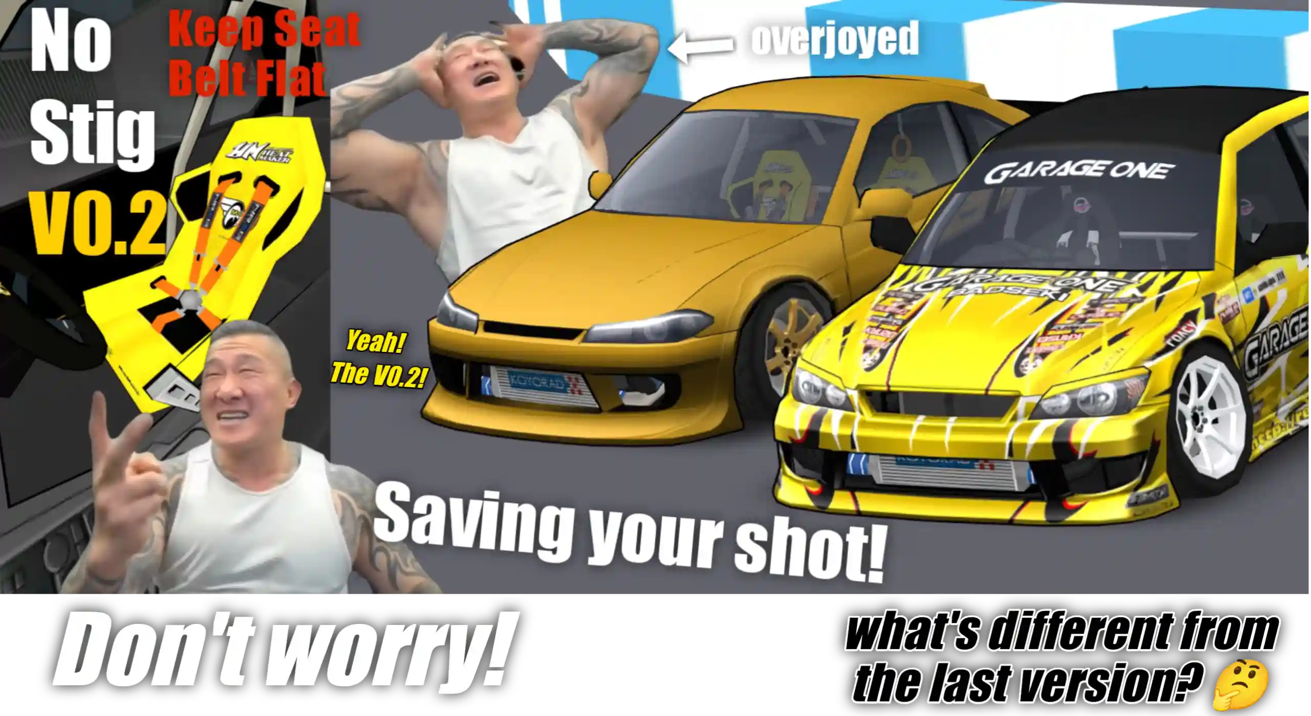 No Stig V0.2 - Keep seat Belt flat - screenshot 4