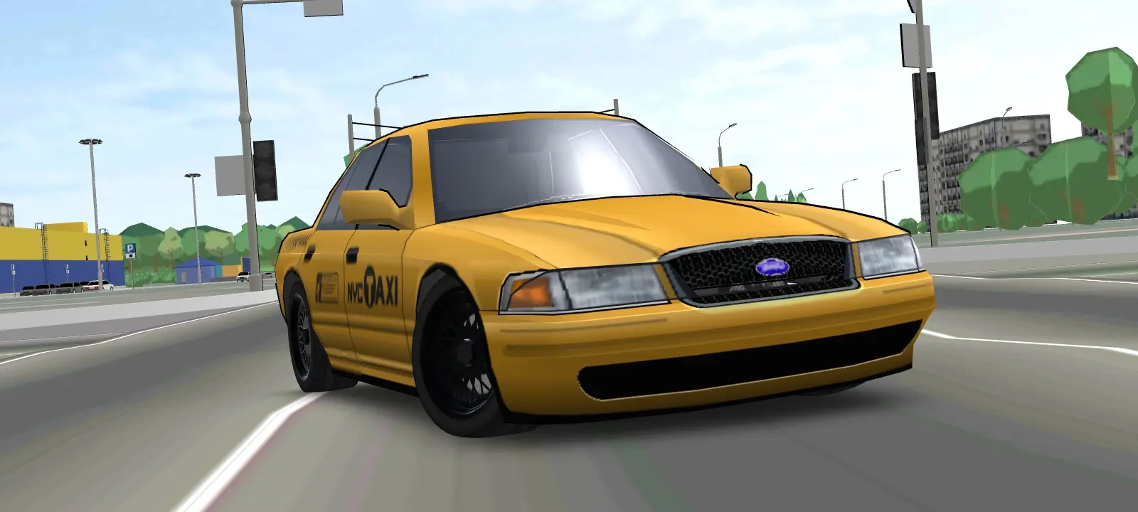 Ford Crown Victoria NYC Taxi
