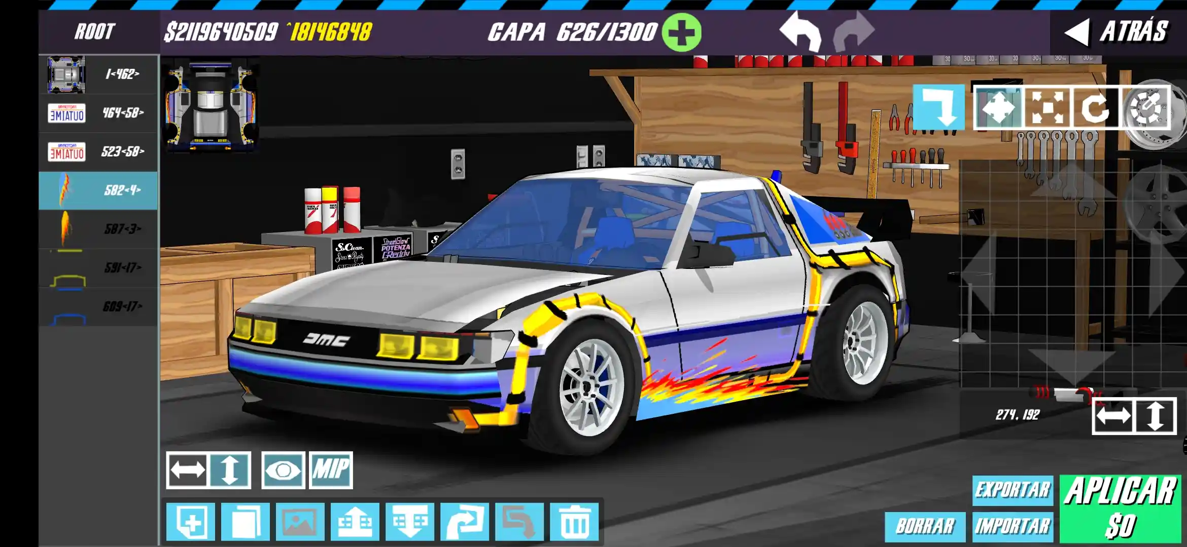DeLorean Caricature – Back to the Future - screenshot 7